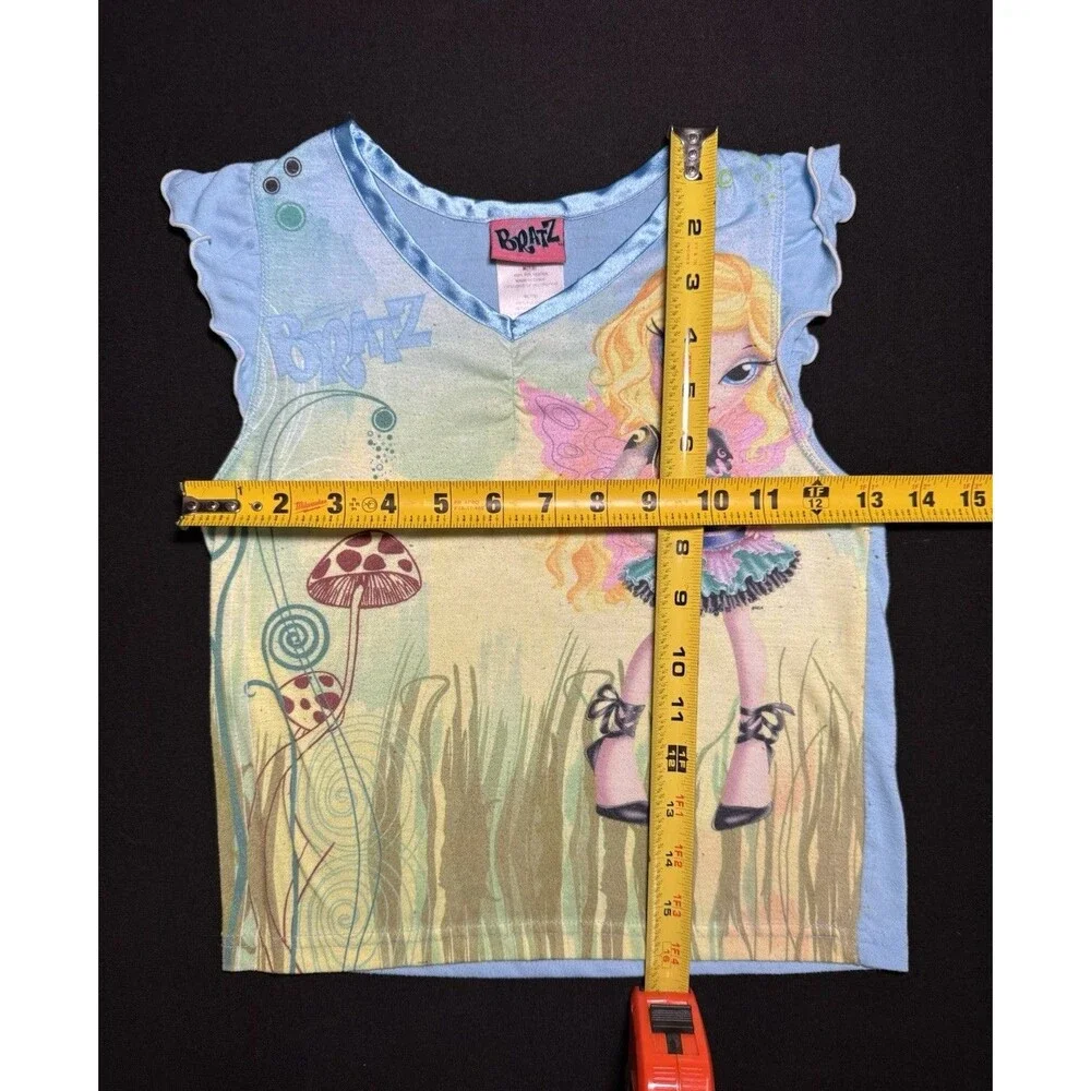 VTG Bratz Pixies Cloe Sleep Pajama Top Fairy Whimsy Nostalgia Y2K Girls M